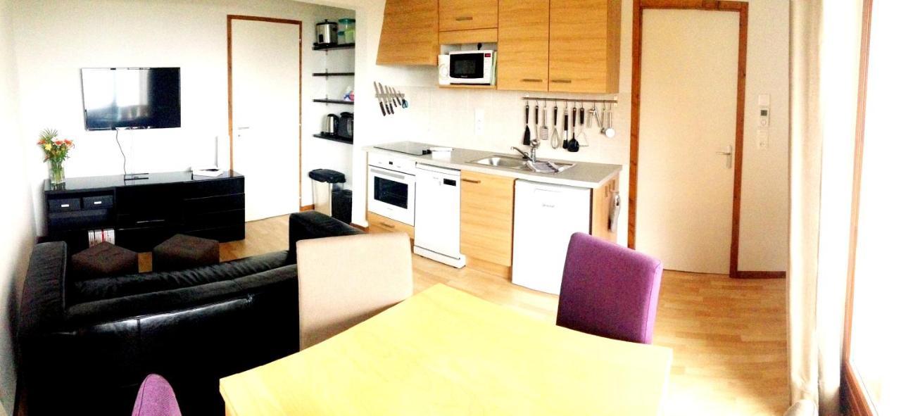 Appartement Confortable A Thollon-Les-Memises Avec Vue Exterior photo